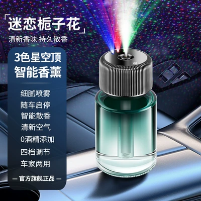 Incense Sprayer Spray Creative – Car Perfume Aromatherapy - gardenia-three-color-starry-sky-gardenia