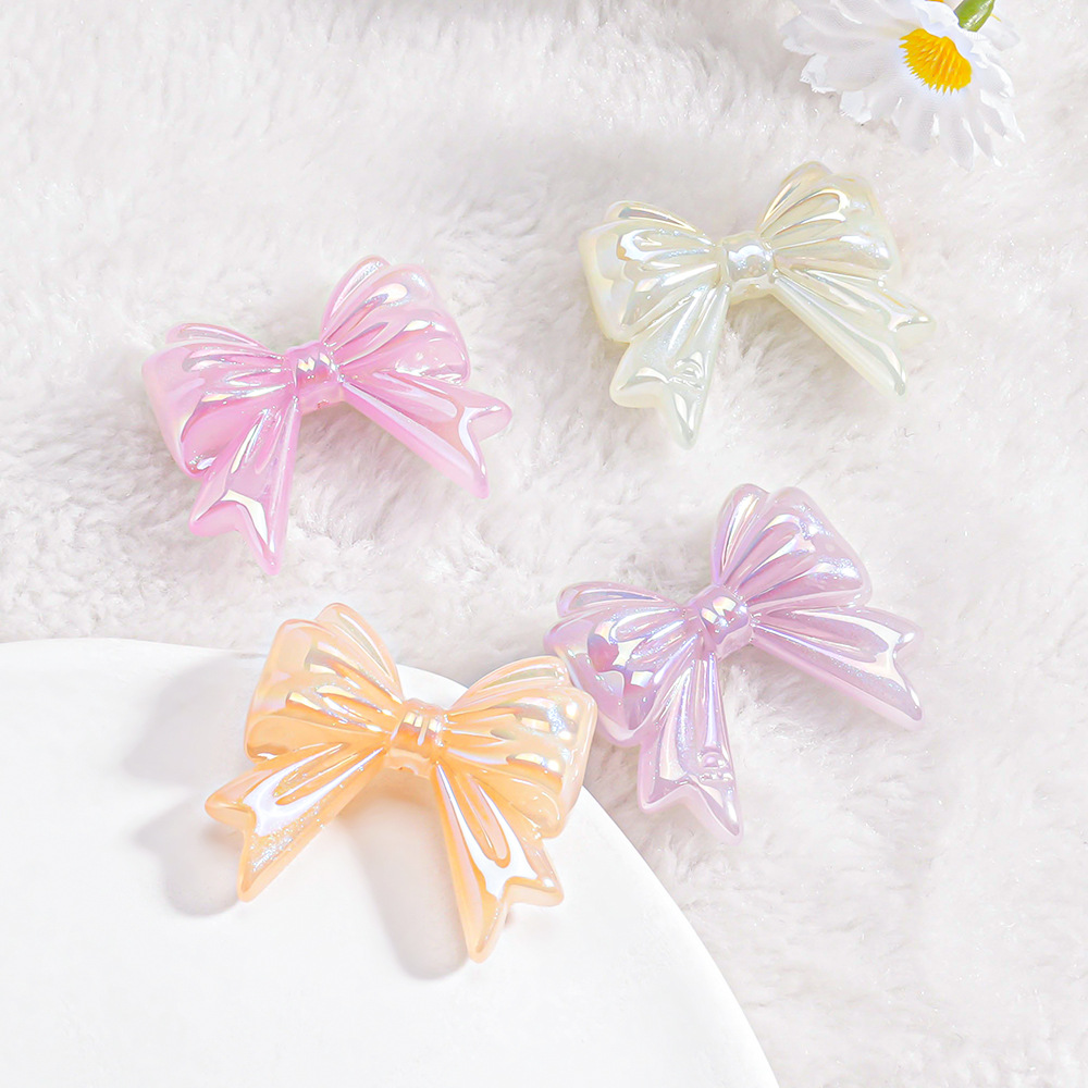 Cambio de color de luz ultravioleta, arco, cuentas, bricolaje, cadena de teléfono móvil, llavero hecho a mano, accesorios de joyería, lote mixto