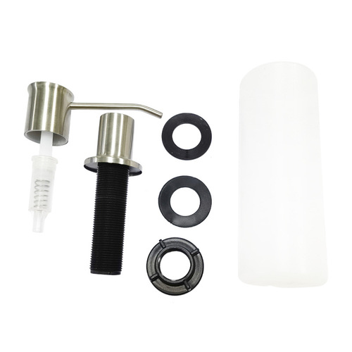 Large capacity kitchen soap dispenser stainless steel sink soap dispenser wash basin dish soap dispenser wholesale