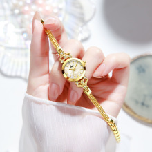 歌迪小众高级感手链表轻奢高颜值贝母腕表女士小巧精致防水石英表