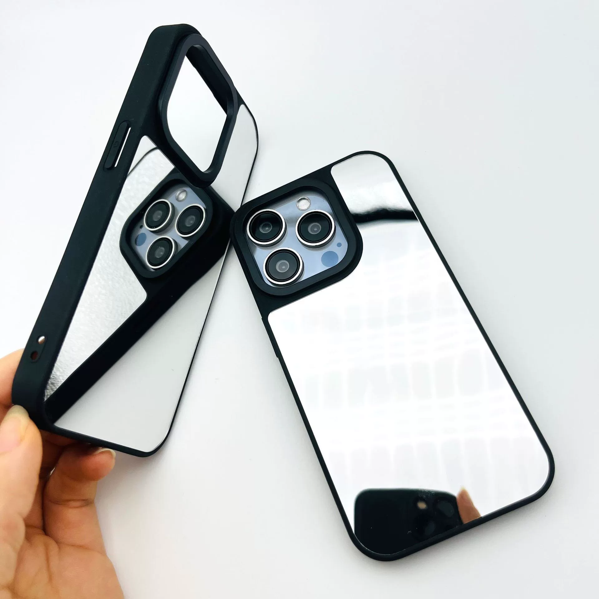 Яблоко, iPhone16, совместимый чехол для телефона, защитный чехол, окрашенная линза с буквами, DIY, эффект зеркала, 15прям