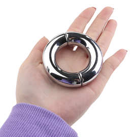 金属不锈钢阴囊负重环锁精环吊坠男用阴茎束缚延时持久情趣器具