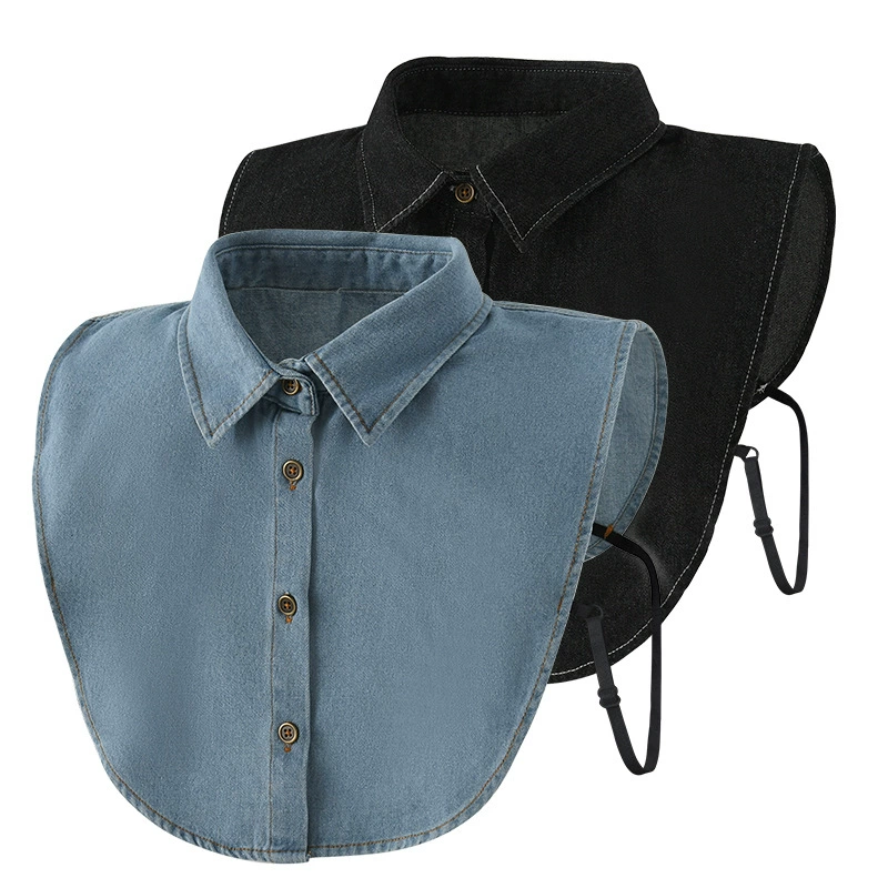 Поддельный воротник, детский универсальный для стирки, искусственный воротник, высококачественный осенне-зимний декоративный воротник, удобный кожаный искусственный воротник, искусственная рубашка