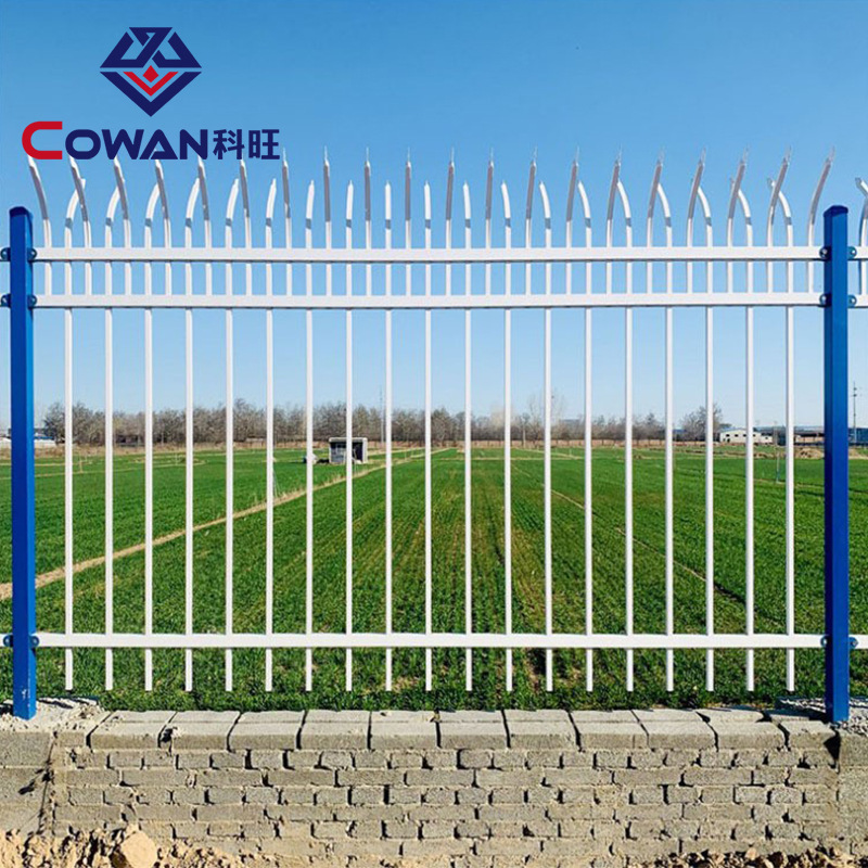 [Valla de acero de zinc] valla de hierro Camino Municipal Jardín Comunidad fábrica Villa patio cerca de la escuela