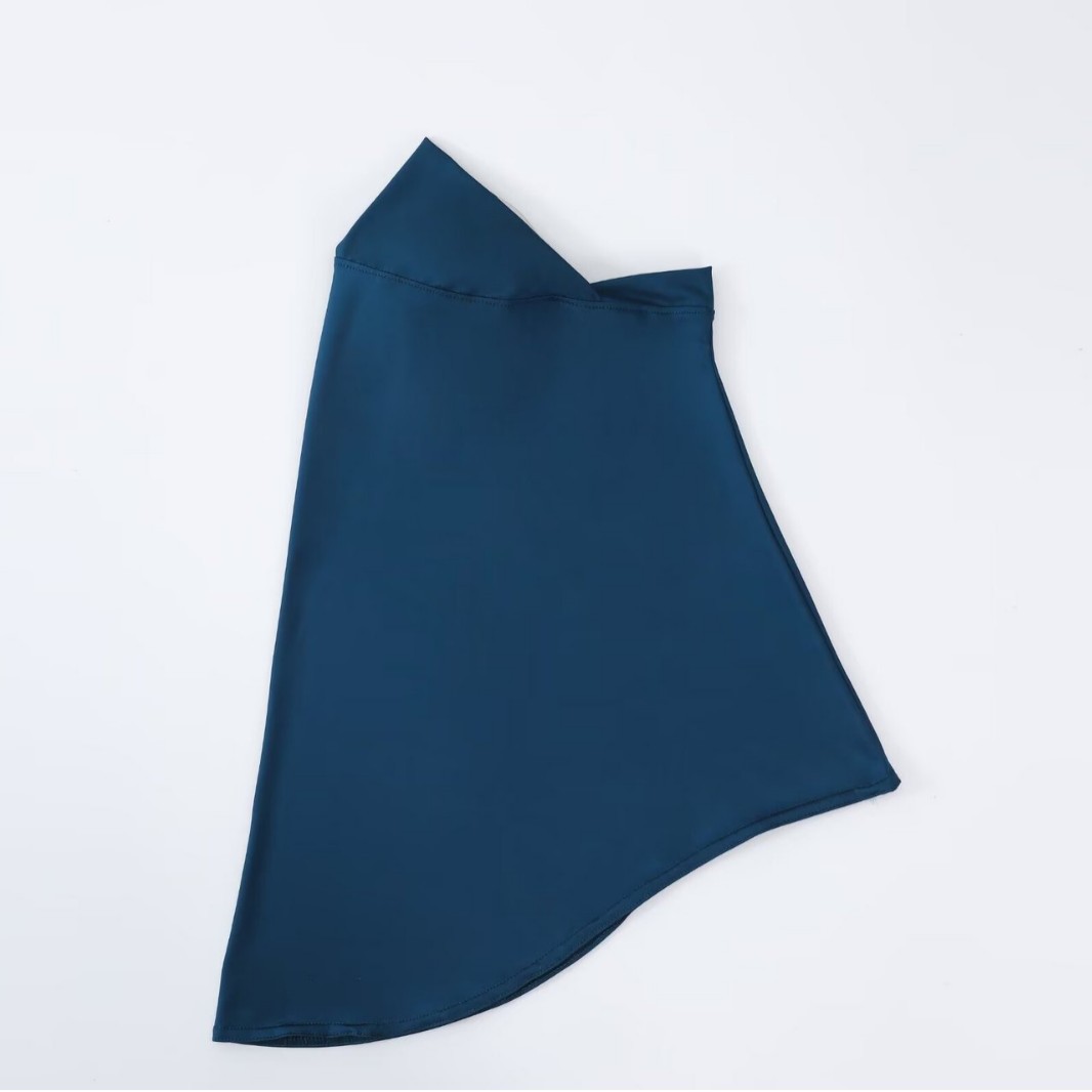 Mini Turbante Protector de Cuello HS103 de Lino de Cristal de Poliéster Transpirable para Protección Neck