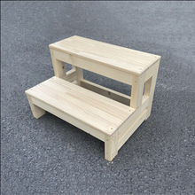 实木家用梯2步楼梯阳台阶梯子踏步登高窗台阶脚踏3小双层活动凌之