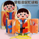 Wooden children's multi-layer busy Board teaching aids kindergarten practice dressing hands-on ability Montessori Early Education Educational Toys