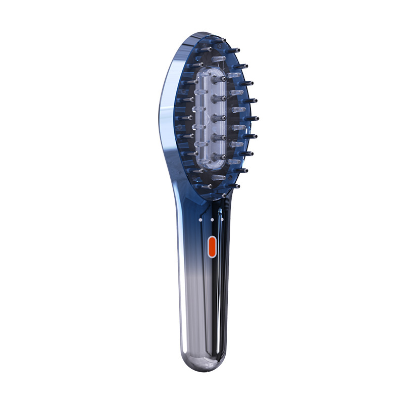頭皮理学療法上薬櫛EMSマイクロ電流マッサージ健髪頭皮看護器紅光ヘアケア経絡マッサージ櫛|undefined