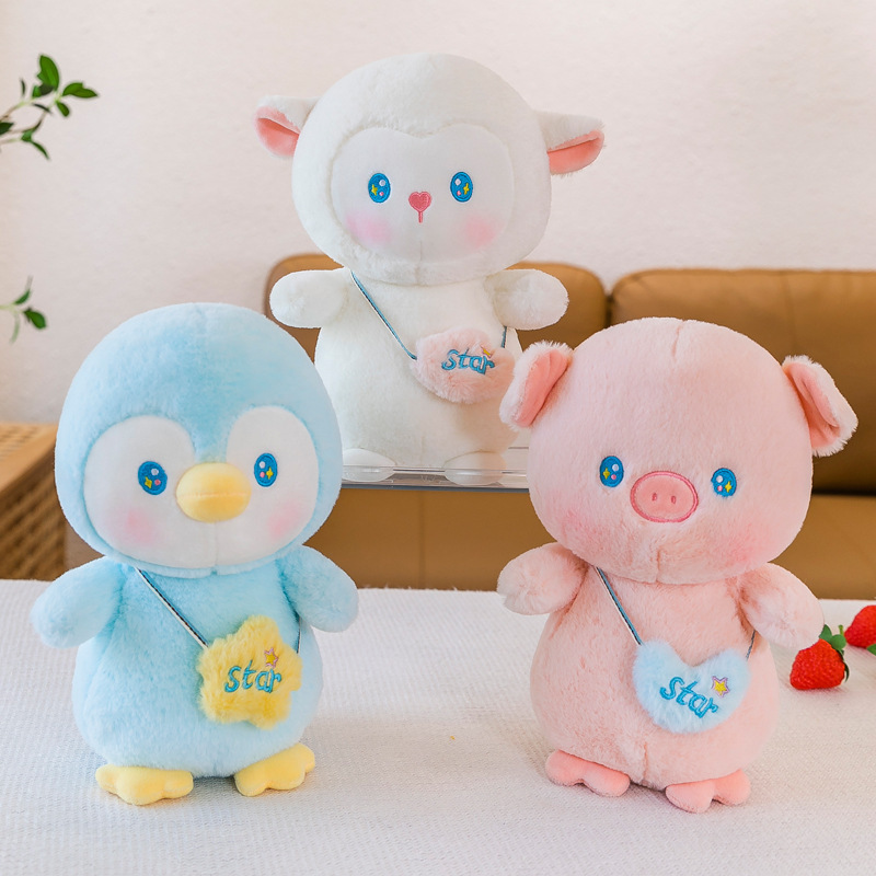 Venta al por mayor de la nueva muñeca de la máquina de garras de 8 pulgadas, muñeca de la máquina de agarre, juguete de peluche, regalo de evento de lanzamiento de boda