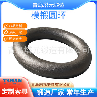 Customized Parking Ring Spray Paint Ring Production Marine Alloy Steel Stainless Steel Ring Oval Ring in Stock