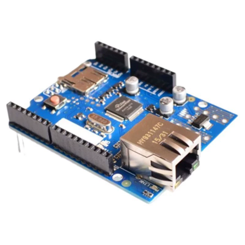 Сетевая плата Ethernet W5100 R3 совместимая с модулем Mega Uno