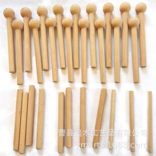 Manufacturer Wholesale Round Wooden Sticks, Perforated Board Accessories, Matchsticks, Original Color, Paintable Round Wooden Sticks, Wooden Balls, Matchsticks, Wooden Poles