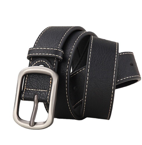 Belt men's trendy young people ins trend casual pin buckle jeans with personality and versatile Korean style men's native trousers belt
