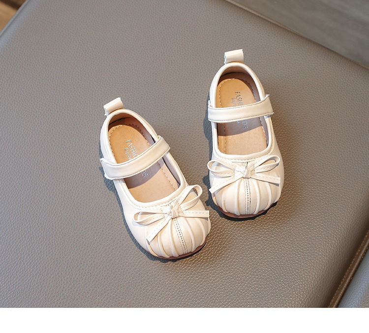 Mocassins en cuir pour filles avec semelle souple princesse_voghion.com