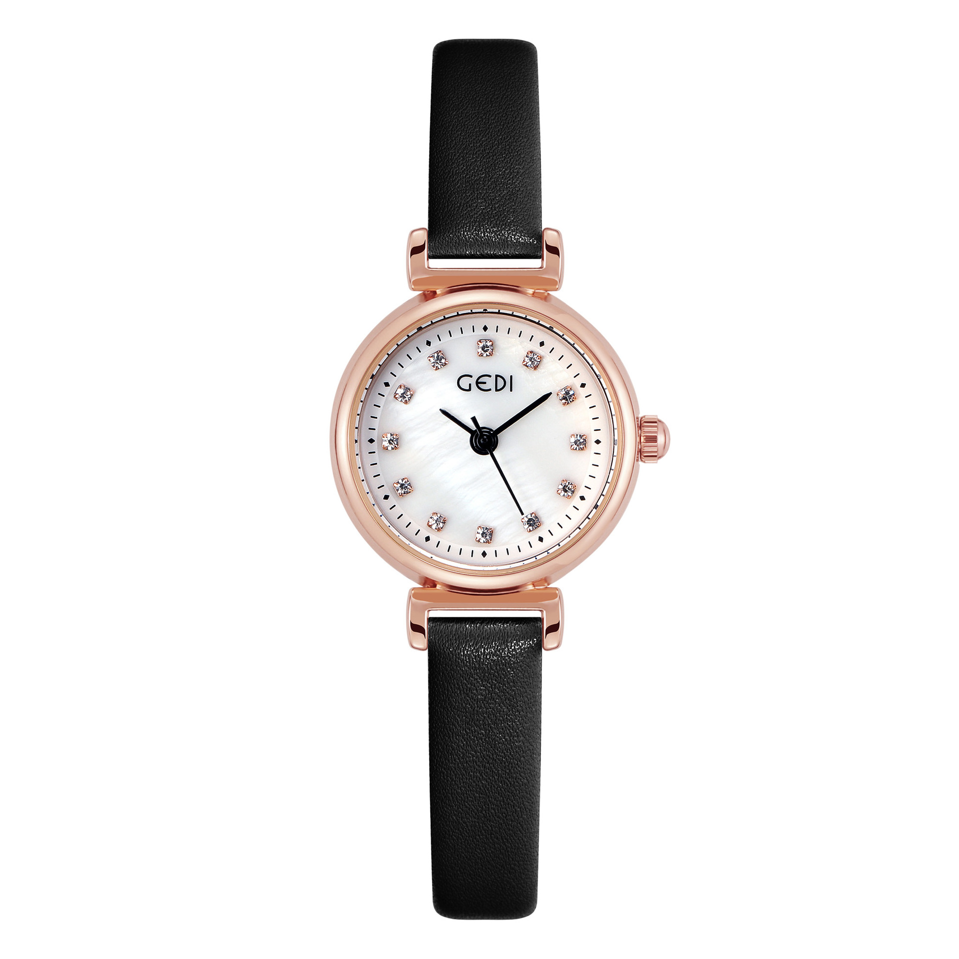 2024 New Fashionable and High End Light Luxury Small Plate with Diamonds Exquisite Explosive Product Belt Quartz Women's Watch_voghion.com