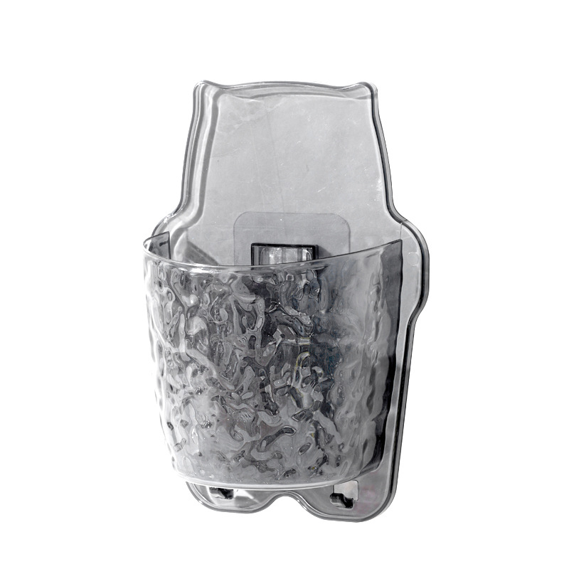 Caja de almacenamiento colgada en la pared sin perforación de marco de almacenamiento para baño estante de almacenamiento de cosméticos en la pared