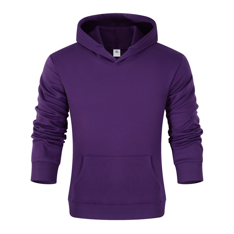 Men's Clothing Hoodies for men and women fleece solid color hoodies men's sweatshirts hooded pullovers sports casual long sleeves 12 colors_mkmklike.com