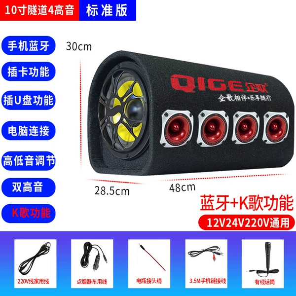 4 treble (10-inch Bluetooth + karaoke function) standard
