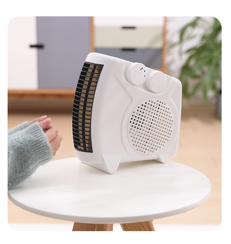 新款小型暖風(fēng)機(jī)家用桌面熱風(fēng)機(jī)電暖器迷你宿舍取暖器跨境電商禮品