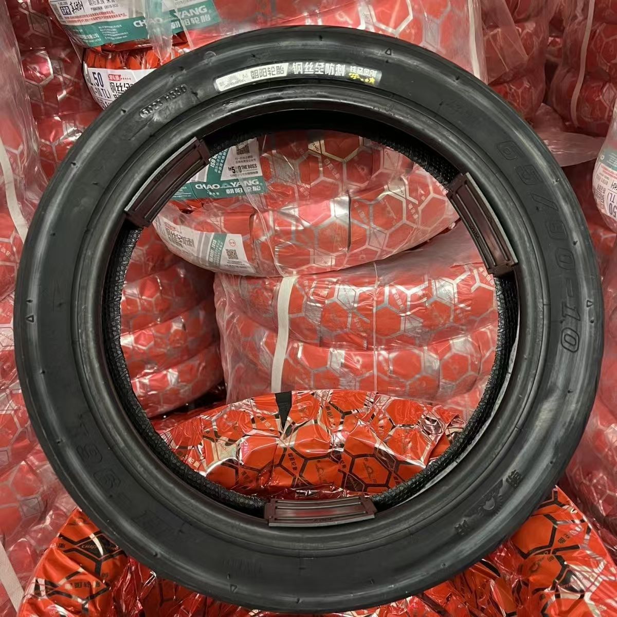 5 Genuine Chaoyang Tiema King Kong Electric Vehicle Special 65/90-1014X2.50 Steel Wire 6-Layer Vacuum Tire