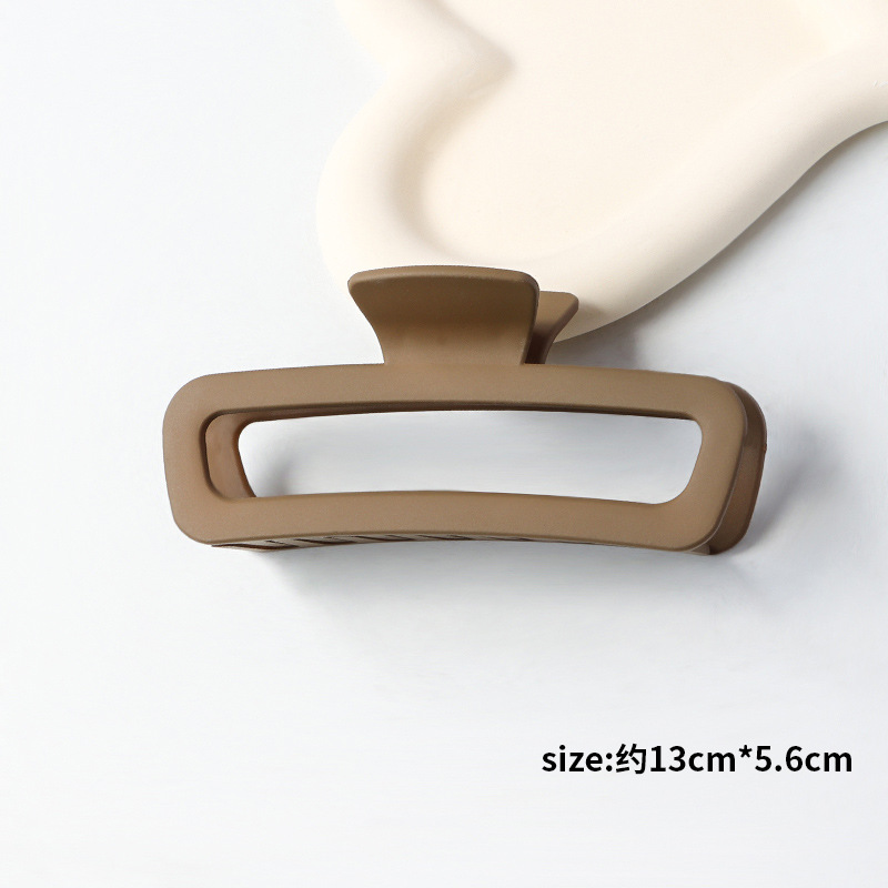 Corea del Sur elegante clip de pelo de las mujeres clip de helado tocado de alto grado horquilla de tiburón clip de pelo grande al por mayor