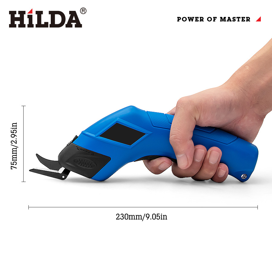 Tijeras eléctricas, cortador eléctrico, cortador de tela, cortador inalámbrico de mano, cortador de alfombra de batería de litio recargable para el hogar portátil