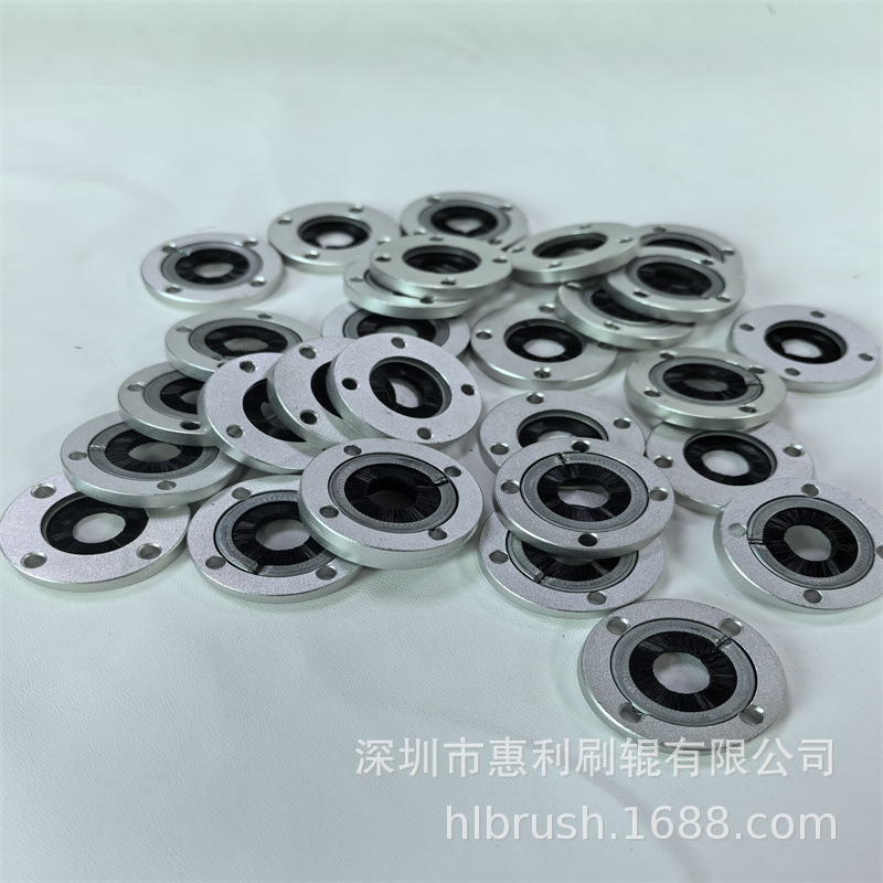 供应直销异形刷 尼龙内绕型防尘线盒毛刷 精密部件内绕除锈毛刷