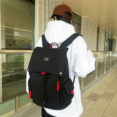 ファッション新型リュックサック男性潮男大容量防水パソコン旅行リュックサック中学校大学生カバン