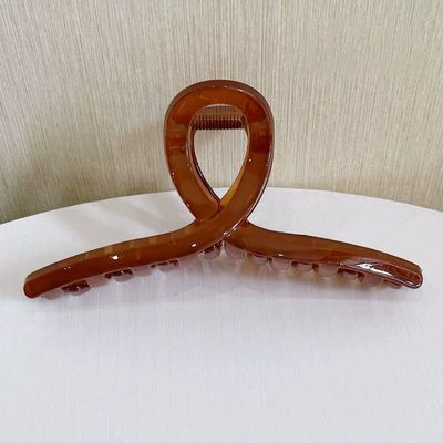 Зажим для волос большая клешня, матовый корейский стиль, 8–13 см, простой элегантный дизайн