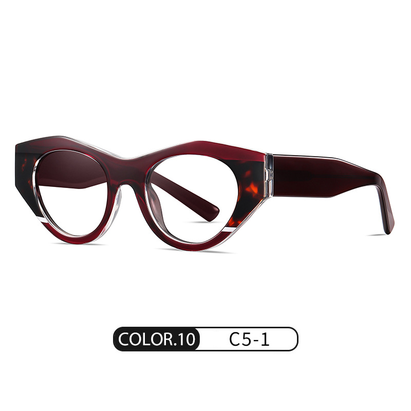 Nueva lente polarizada de placa hecha a mano S26104 gafas de sol europeas y americanas para mujer, gafas anti-azules populares de moda