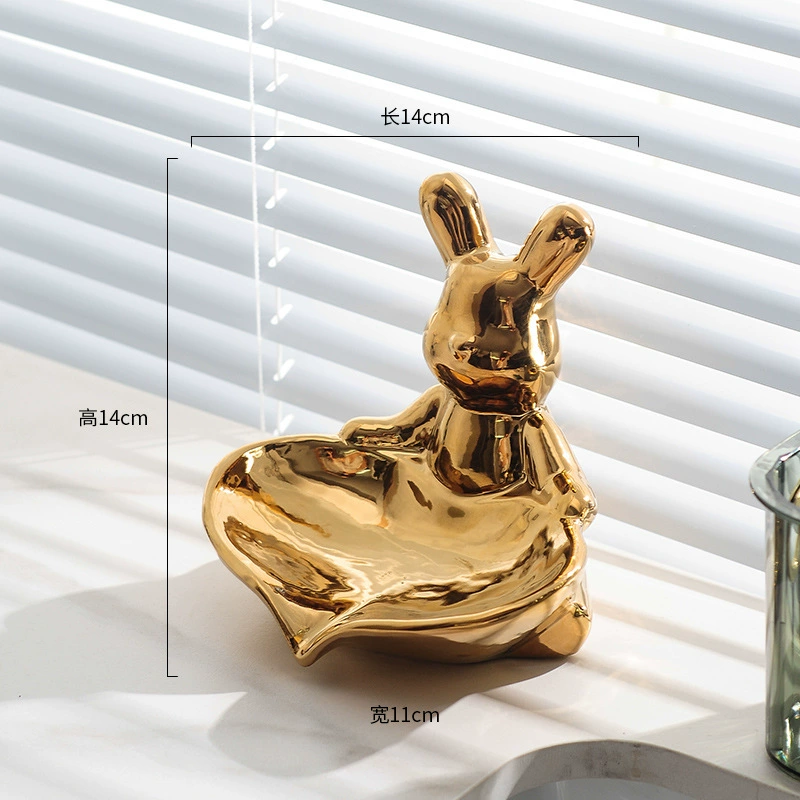 Soap holder, hygienic drying rack, light luxury style