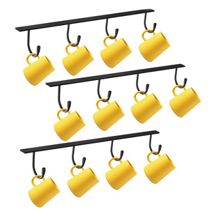 Simple Kitchen Cup Holder Hanging Cup Holder Mug Holder Hanging Wine Cabinet Inverted Coffee Cup Shelf Cross-border Amazon