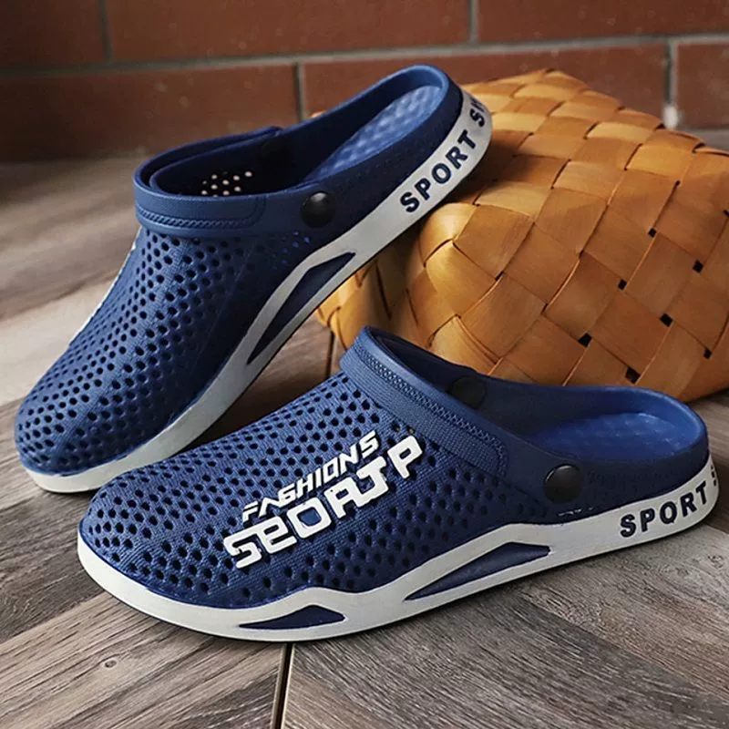 Одна часть бесплатной доставки мужской пещерной обуви летом