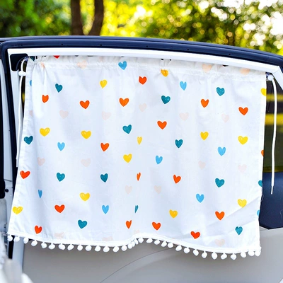 cup side window car side – Car curtains - hair-ball-color-love-curtains
