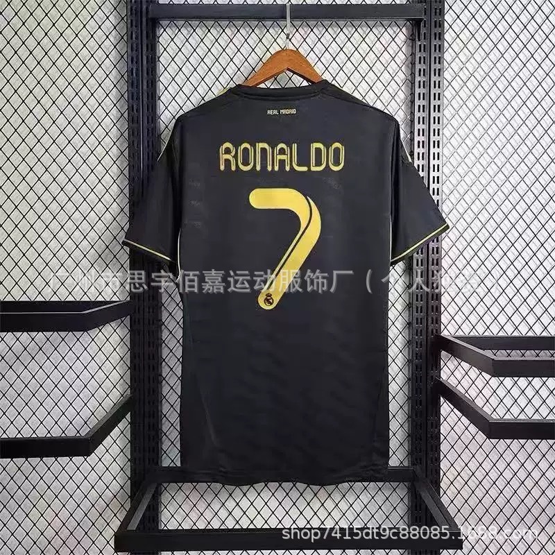 尤文巴巴巴巴巴皇馬パリAC国米リスボン復古ユニホームcr 7球星同服半袖|undefined
