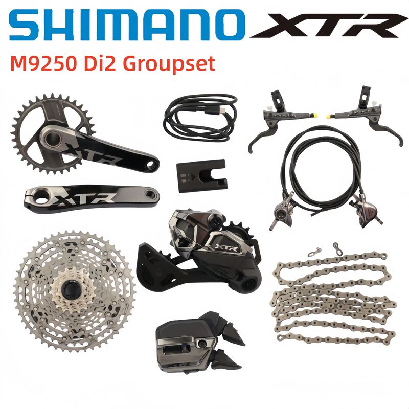 Shimano M9250 Electric Variable Xtr Mountain Bike Wireless Digital Transmission 1*12 Speed Rear Derailleur Brake