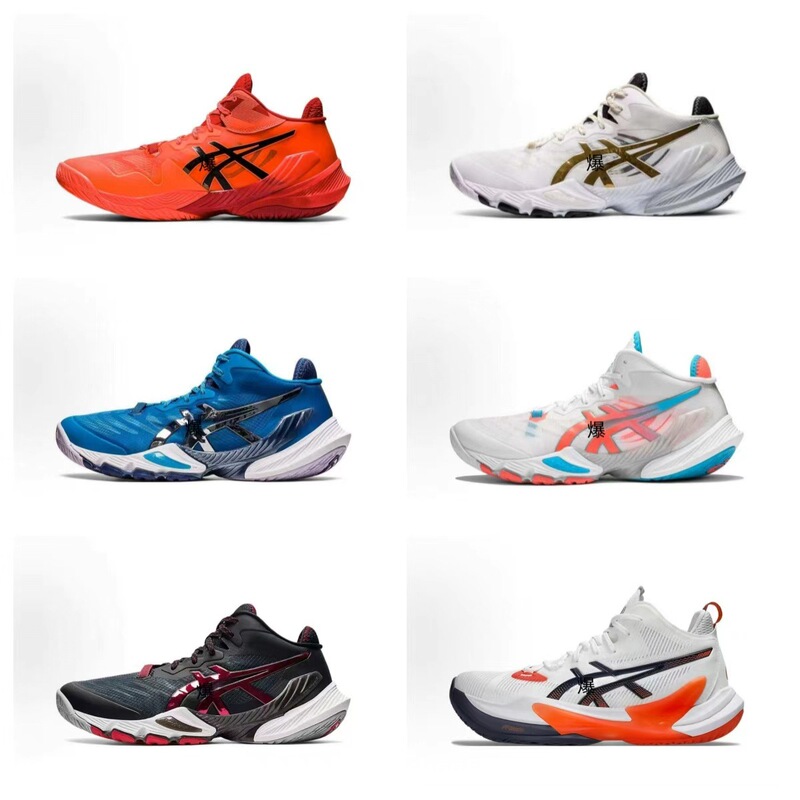 Putian Shoes Athlete Series Metarise Breathable, Non-Slip, Wear-Resistant, Cushioning Mid-Top Sports Volleyball and Basketball Shoes