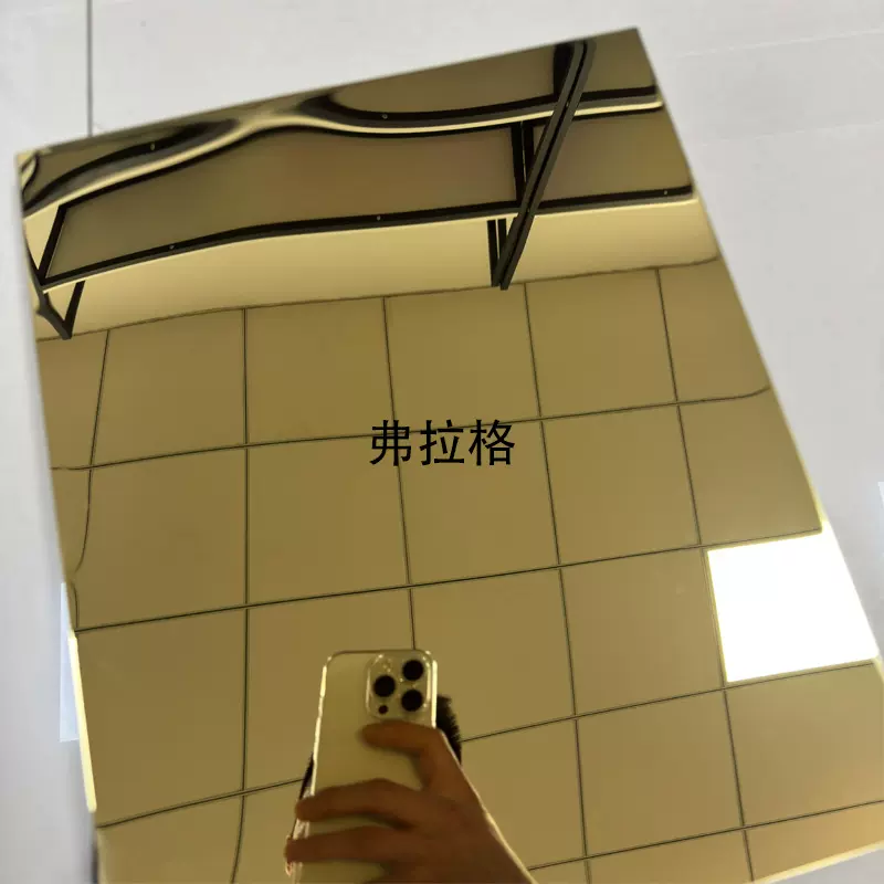 金色镜面不锈钢板 8K钛金精磨镜面12K304黄钛金镜面不锈钢板厂家