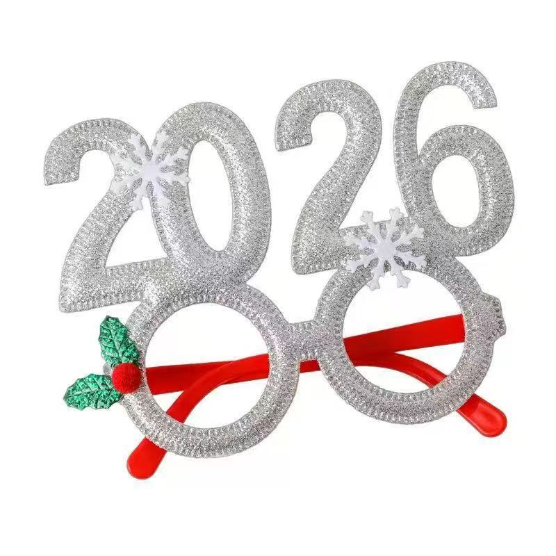 新しい 2026 大晦日ヘアフープ新年メガネ大晦日パーティー年次パーティーパーティー装飾小道具新年ヘアアクセサリー|undefined