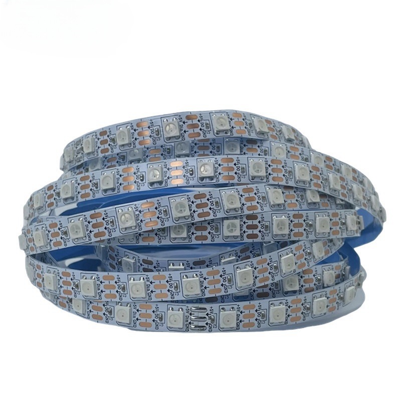 Lámpara LED Symphony con banda de marquesina RGB a todo color IC incorporada 30/60/144 luz DC5V control de un solo punto WS2812b