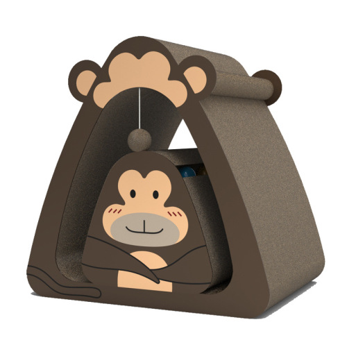 Cat scratching board wear-resistant vertical cat scratching post creative claw-grinding cat claw board does not shed crumbs corrugated cat nest cat scratching nest