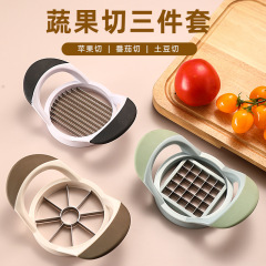 304 ステンレス鋼アップルカッター、フルーツカッター、野菜カッターセット、フライドポテトスライサー、メーカー直卸売