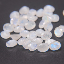 斯里拉卡蓝月光石太阳石半成品椭圆形蛋面角度裸石戒面天然石
