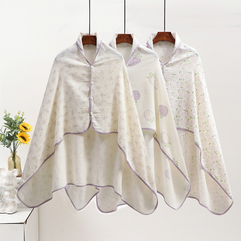 Spring, Autumn, Winter Maternity Clothing for Postpartum Women, Nursing Shawl Cape Style, Loose Cold-Proof Warm Vest for Office