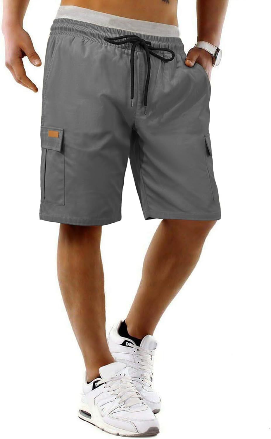 Men's Clothing Summer New Style Men's Breathable Shorts Loose Fit Multi Pocket Quick Drying Cargo Sports Pants_voghion.com