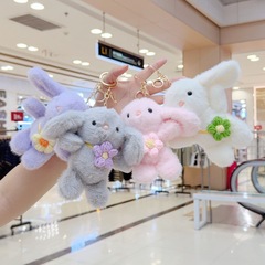 かわいいウサギのペンダントぬいぐるみ人形スクールバッグバッグペンダントキーホルダー布人形人形卸売