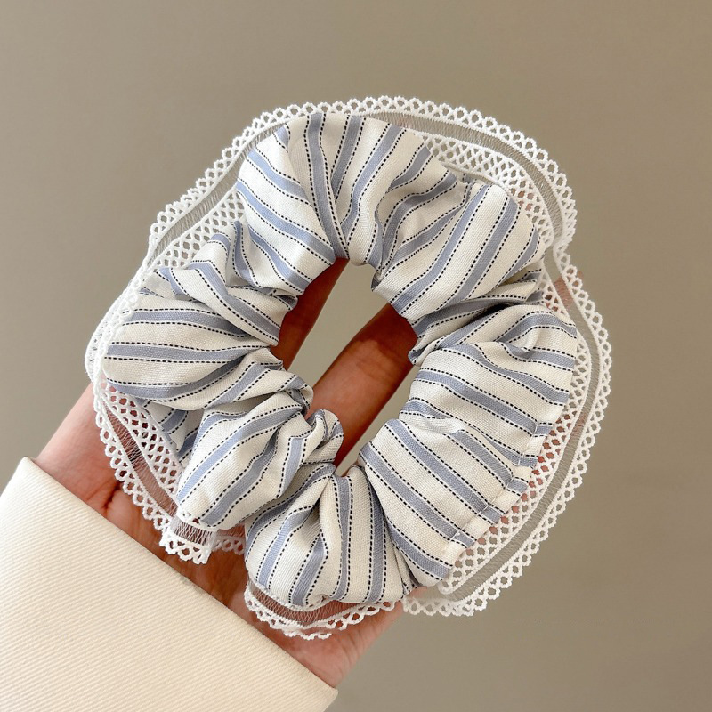 Estilo pastoral francés, diadema de intestino grueso, accesorios para el cabello dulce de alta calidad para mujer, cuerda para la cabeza, nueva cuerda para el cabello de todo fósforo, banda elástica alta