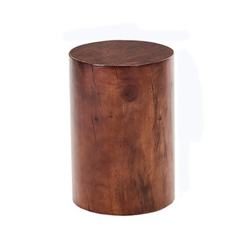 둥근 나무 부두