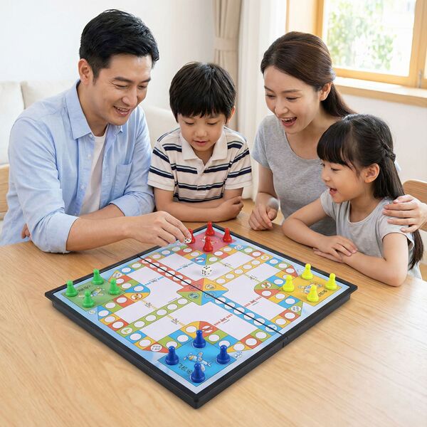 Magnetic handheld children's Airplane chess