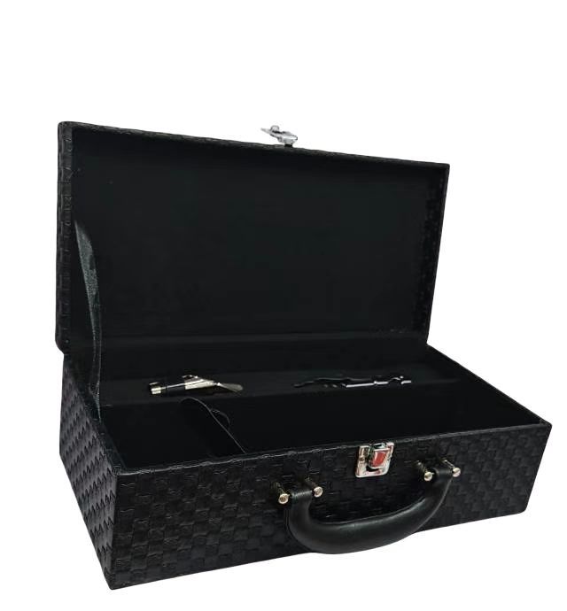 单支编织纹红酒盒 (7)